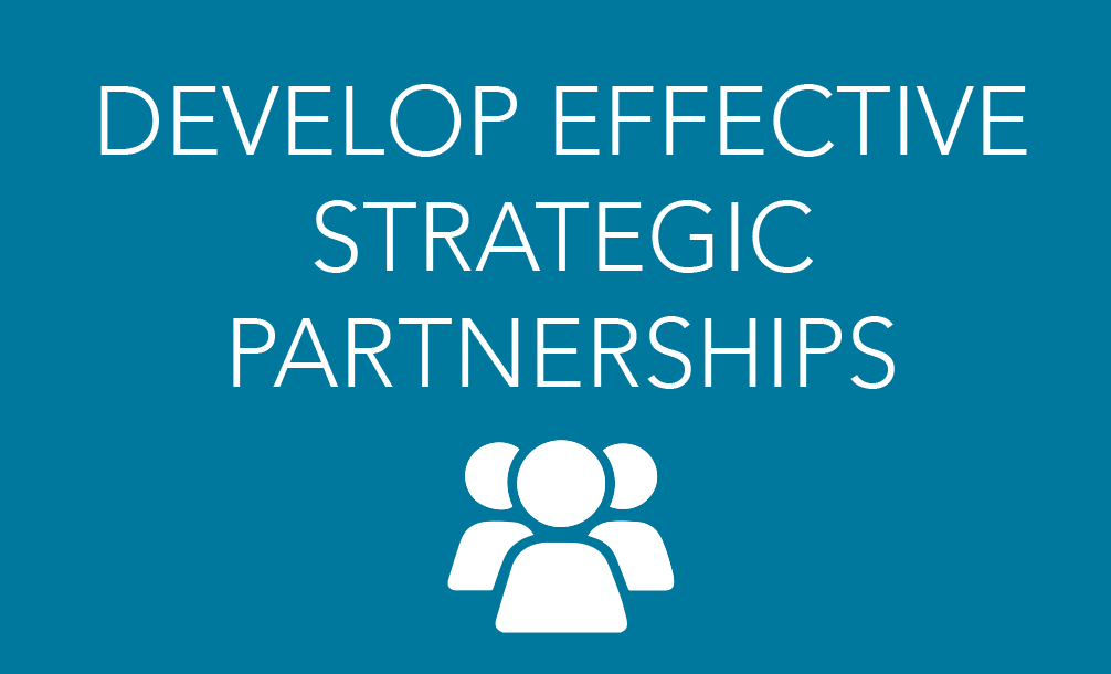 DEVELOP EFFECTIVE STRATEGIC PARTNERSHIP