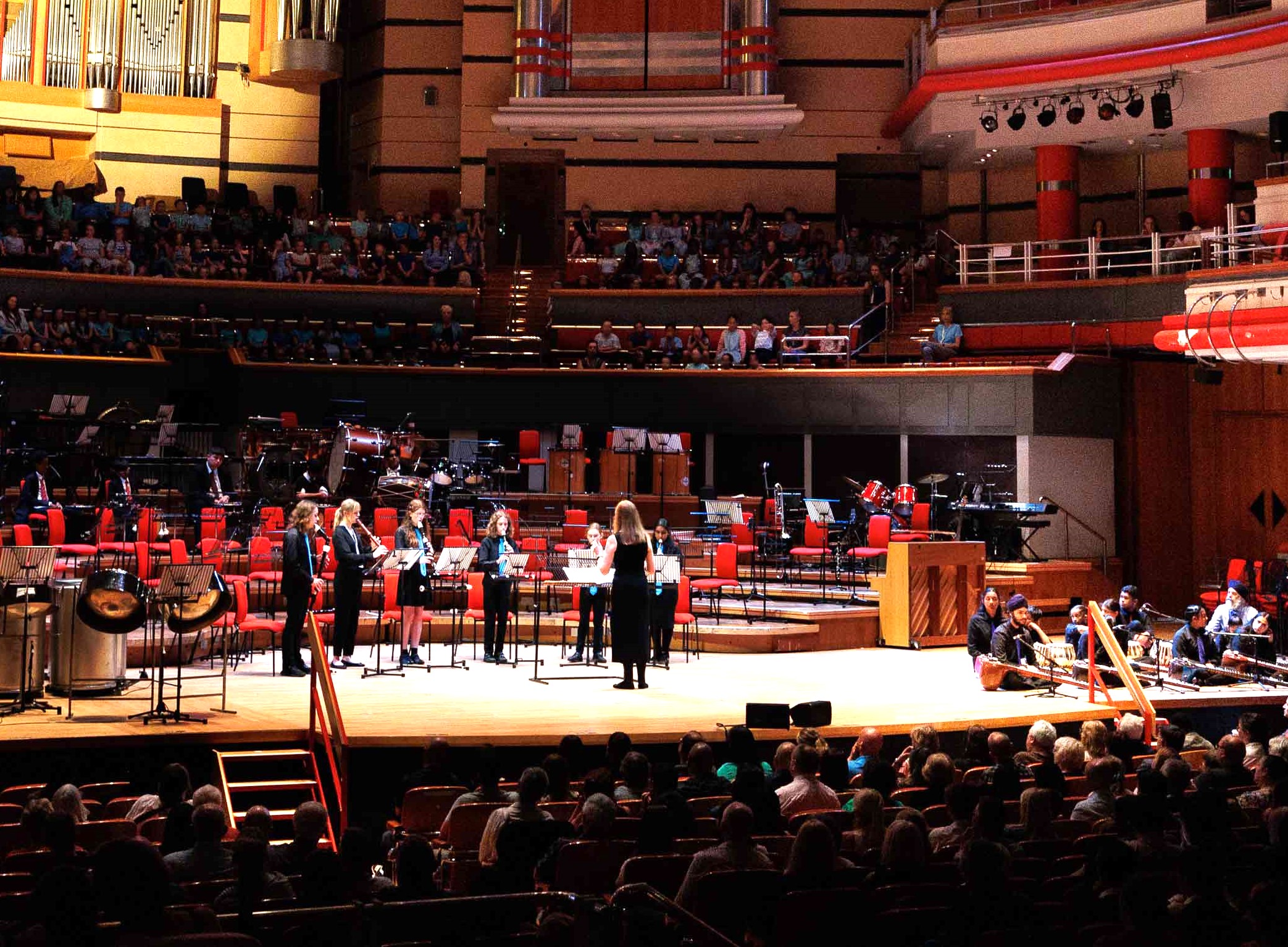 orchestra in a music arena - symphony hall